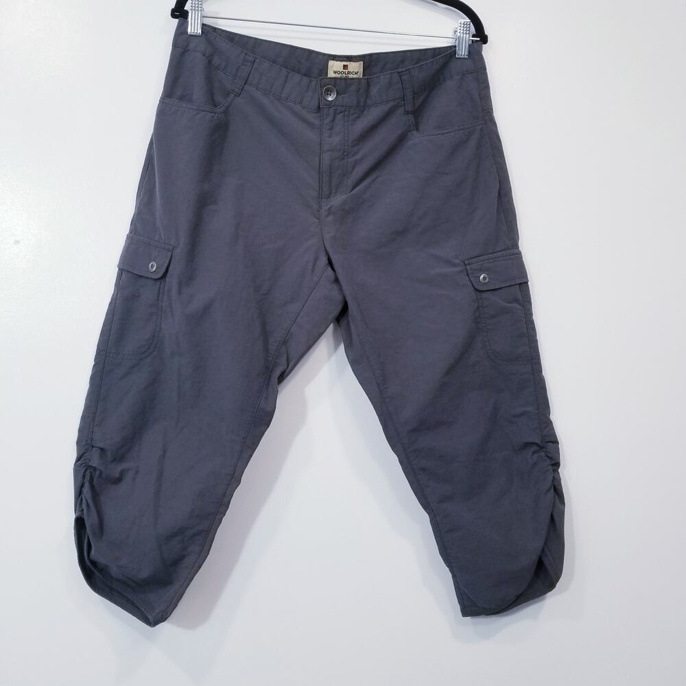 WOOLRICH Gray Capri Cargo Pants